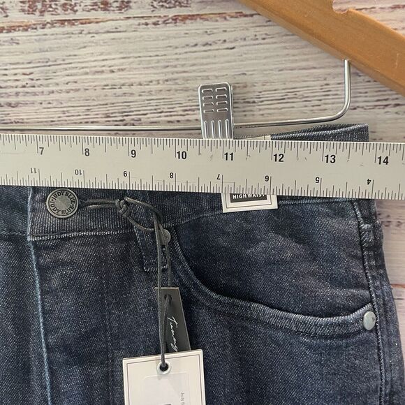 Judy Blue Womens High Waist Control Top Raw Hem Skinny Jeans 7/28 NWT - Picture 16 of 16